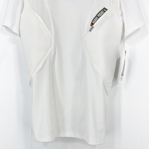 5.11 Cams Short Sleeve Base Layer Shirt Carry Conceal Padded 41222 Size XL White - Picture 4 of 16